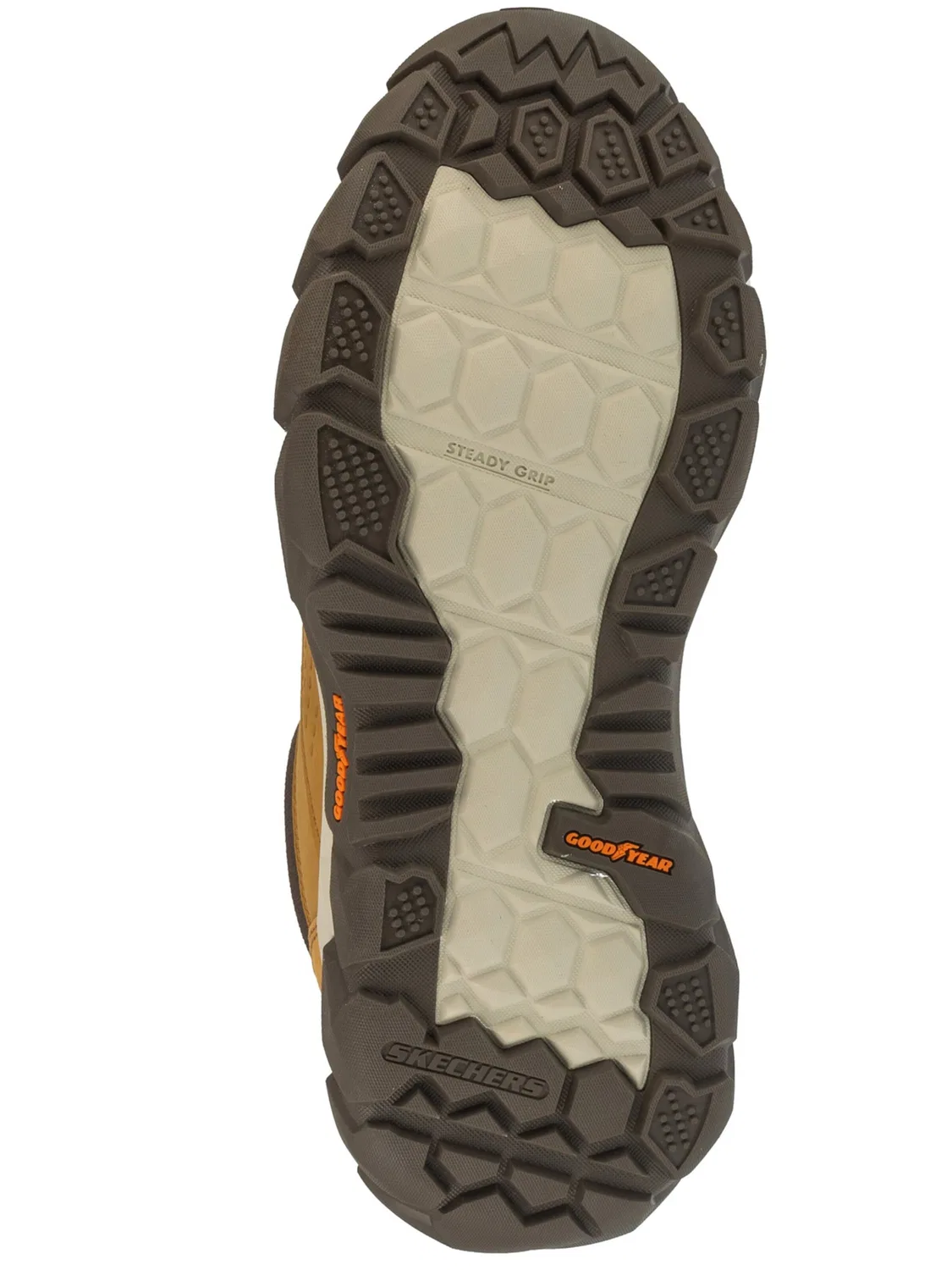 Ботинки на шнуровке 'Skechers Santoro - Hopkins' Skechers, Light Brown/Dark Brown — фото 4