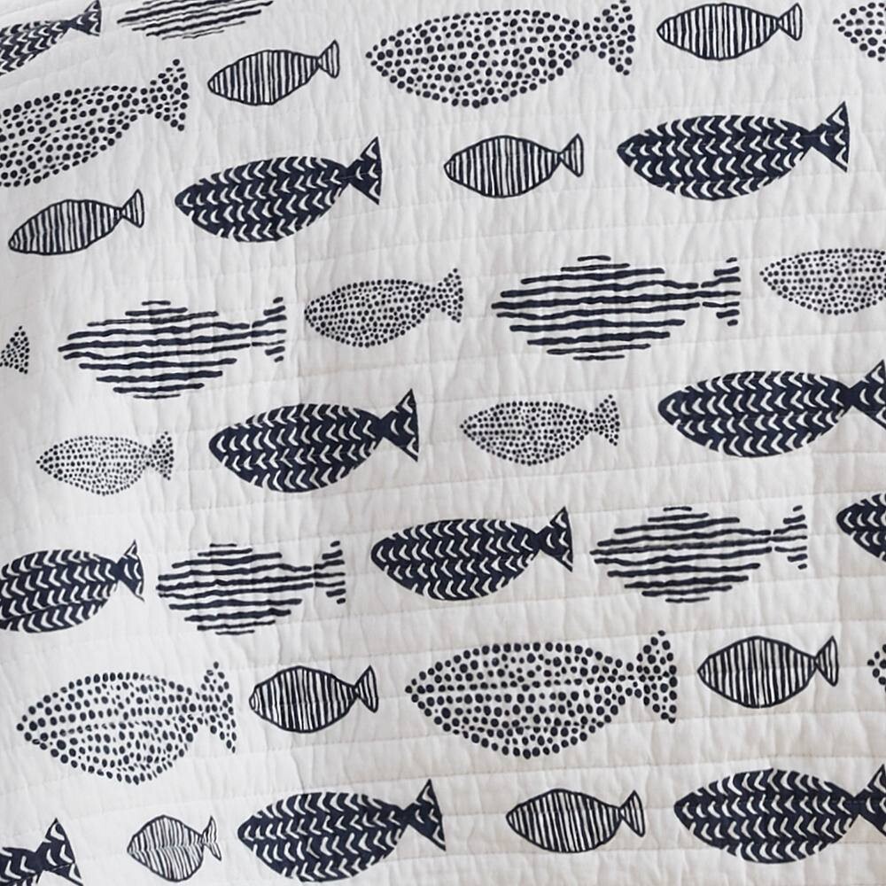 

Комплект одеял Levtex Home Bakio King, цвет Indigo