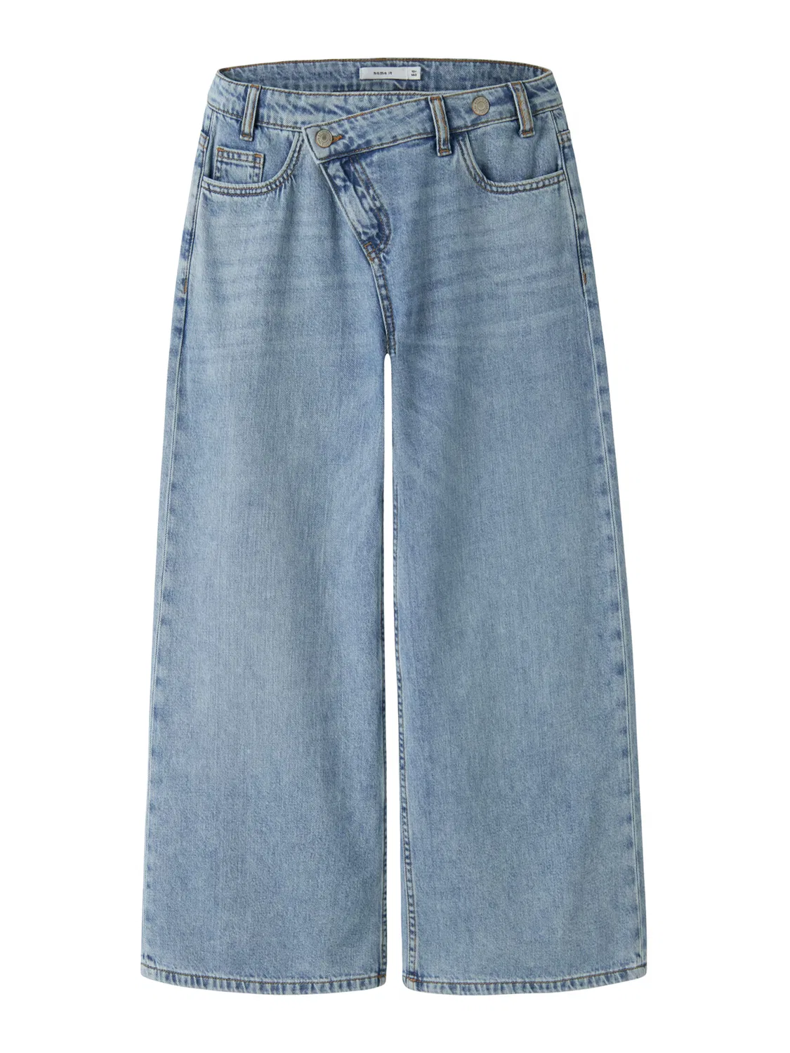 Джинсы Name It Wide leg Jeans NKFBELLA синего цвета
