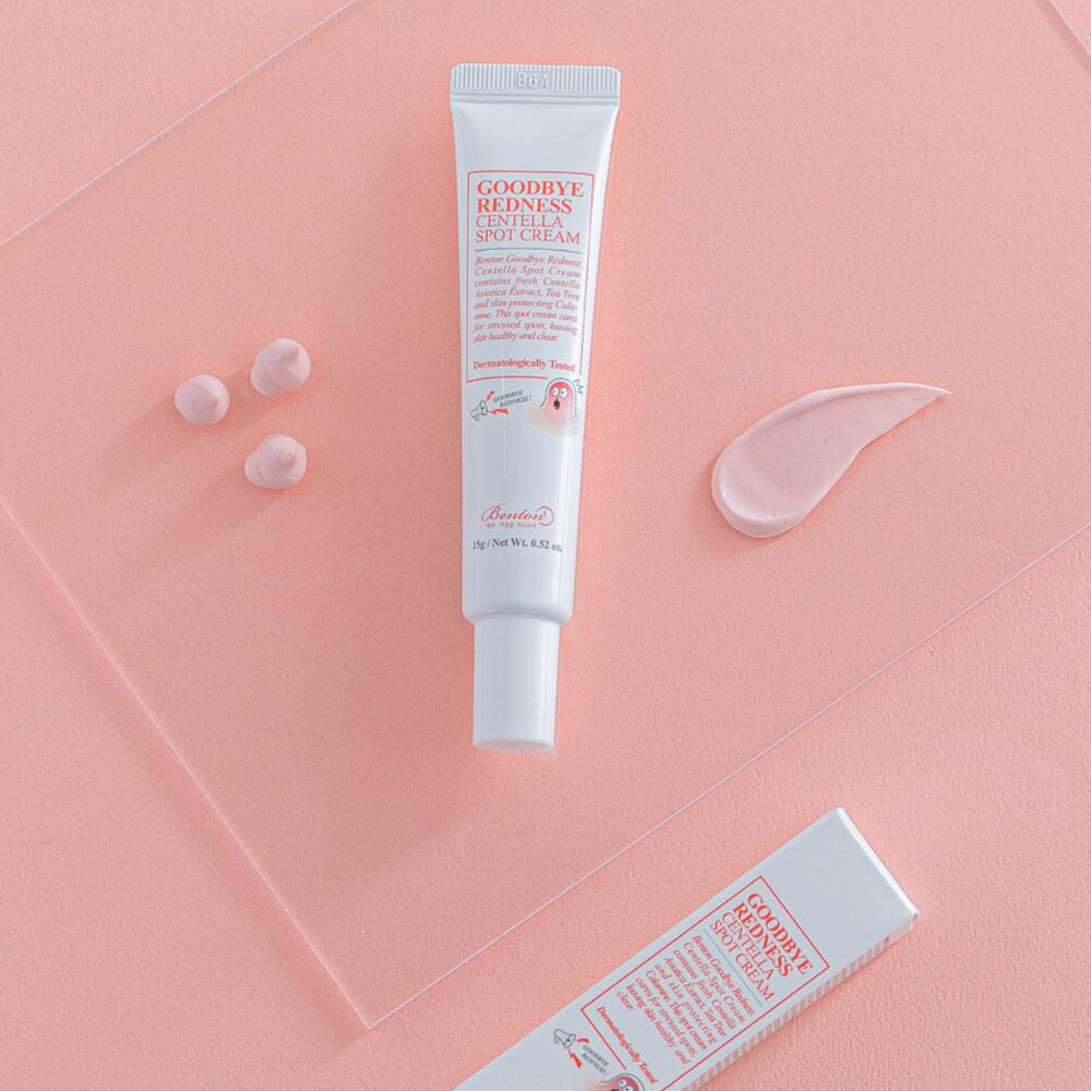 Крем для лица Benton — Goodbye Redness Centella Cica Spot Cream, от несовершенств, 15 г — фото 2