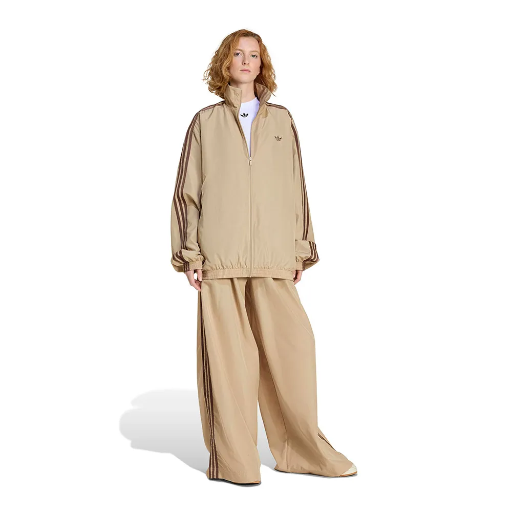 Толстовка adidas Originals Firebird Adilenium на молнии, бежевый — фото 4