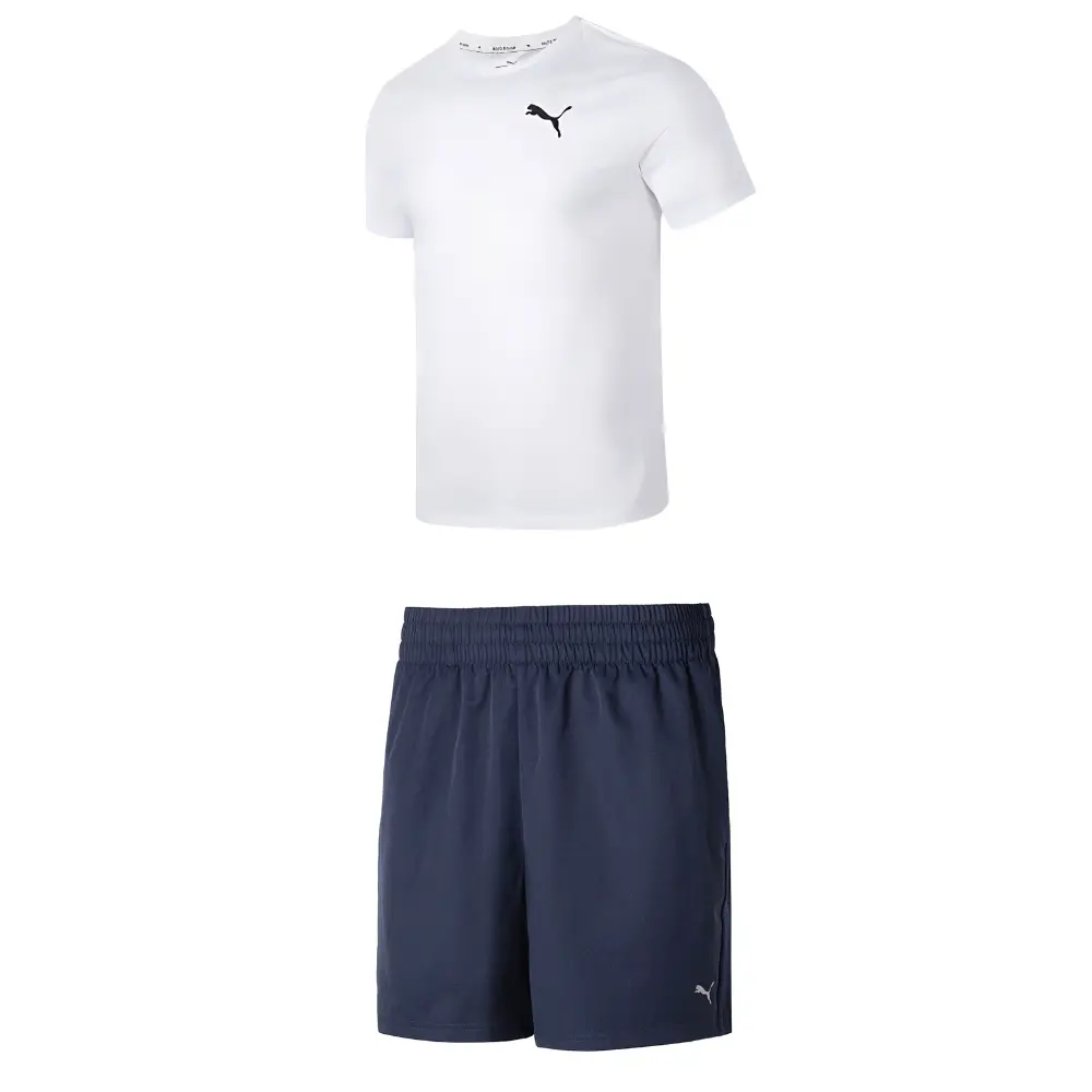 

Повседневная спортивная одежда для мужчин белого и синего цвета Puma, синий