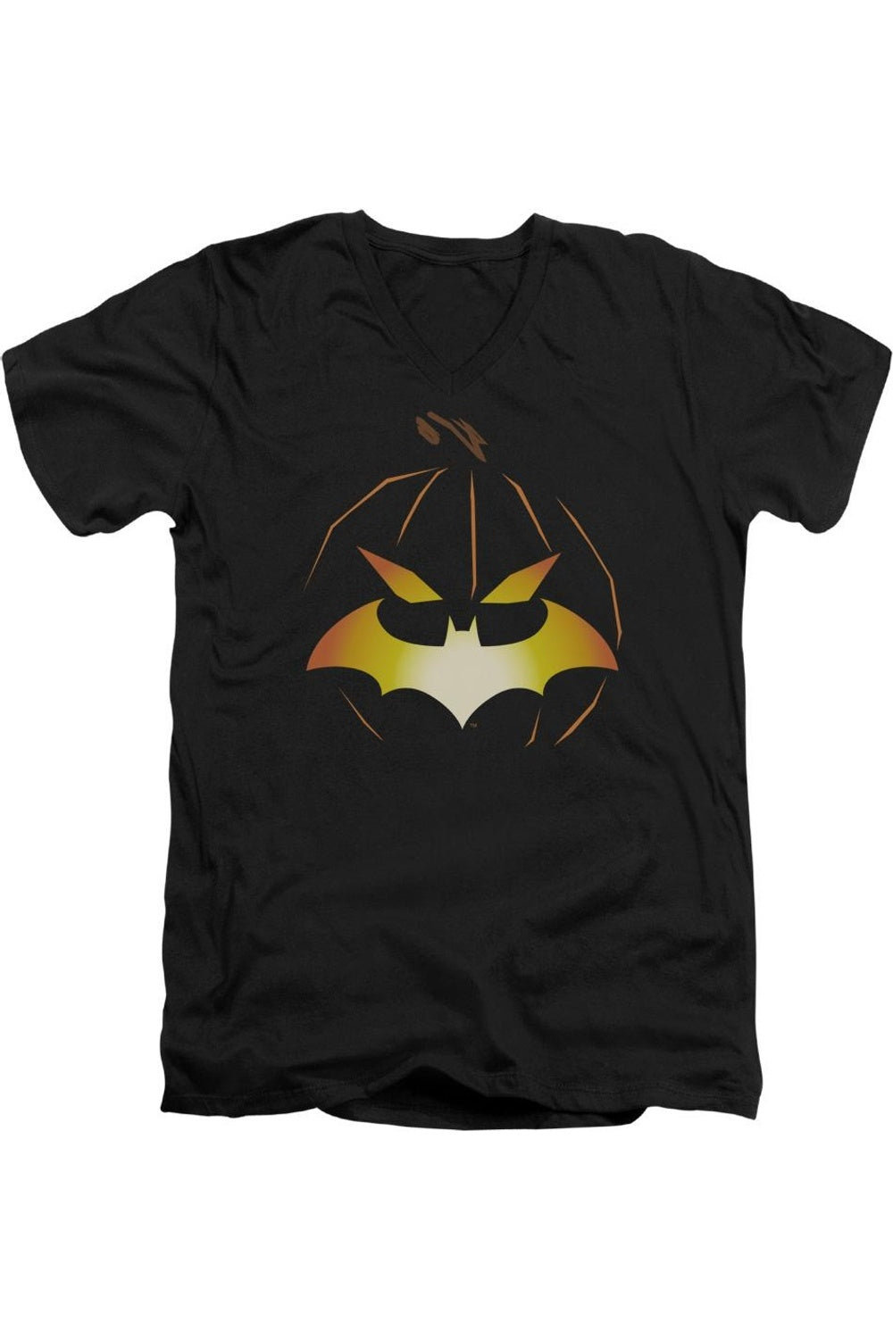 

Футболка с коротким рукавом и V-образным вырезом для взрослых Batman Jack Obat Gildan, черный