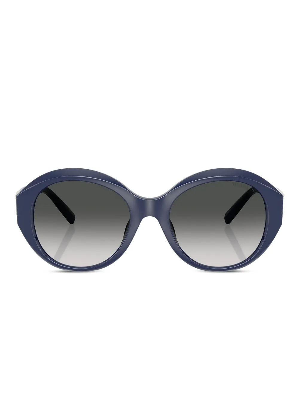

Солнцезащитные очки в овальной оправе Tiffany & Co Eyewear, синий