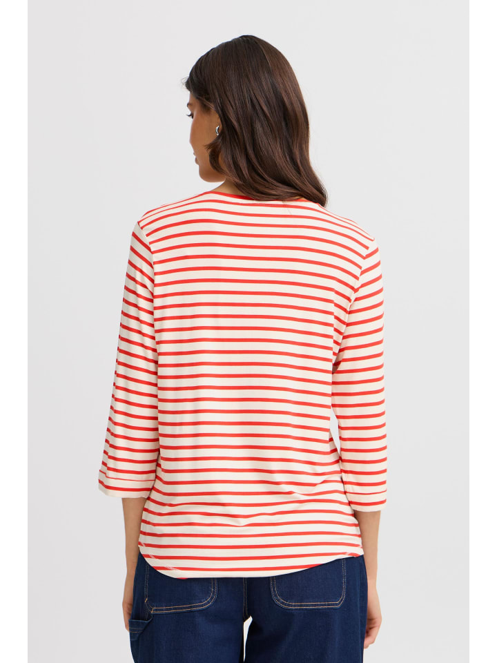 

Футболка FRFEPORSI Свободный крой из смеси пуансеттии Fransa