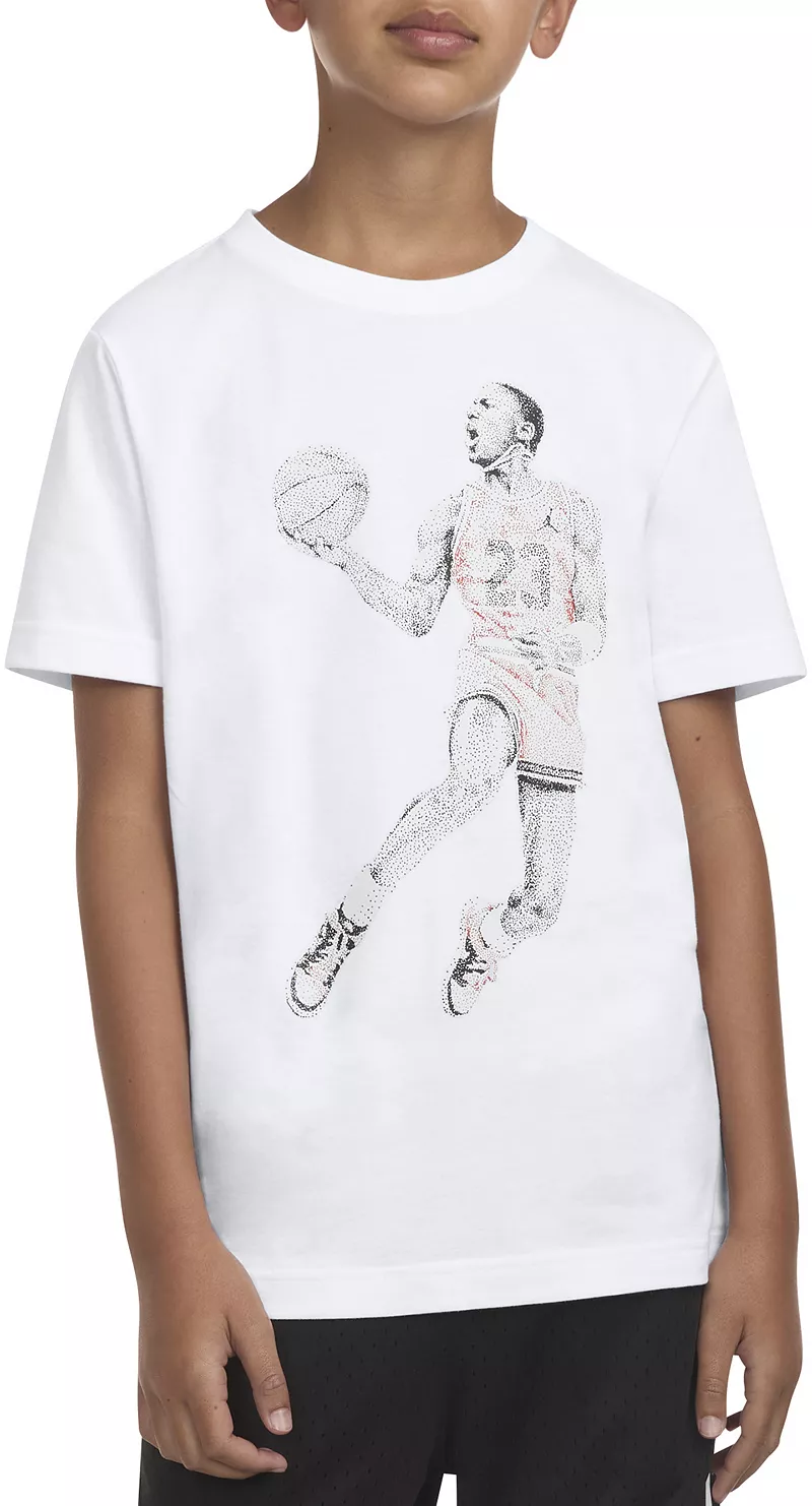 

Футболка Jordan Air Dots для мальчиков, белый