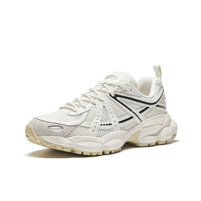 Кроссовки ANTA Champion Series Lifestyle Shoes Men Low-top Ivory White/base Black, слоновая кость/черный — фото 2