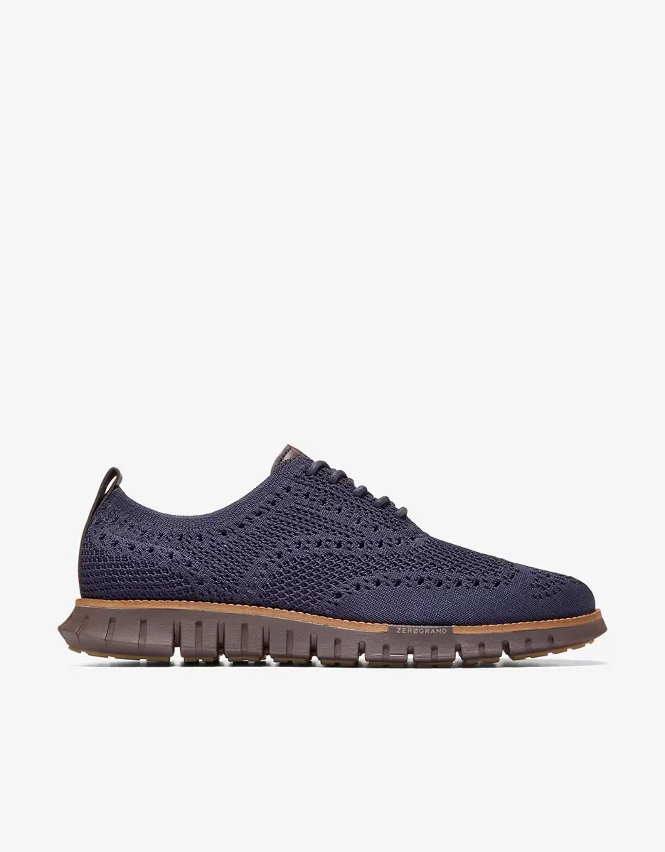 Мужские туфли, изготовленные из материала Stitchlite Cole Haan, синий