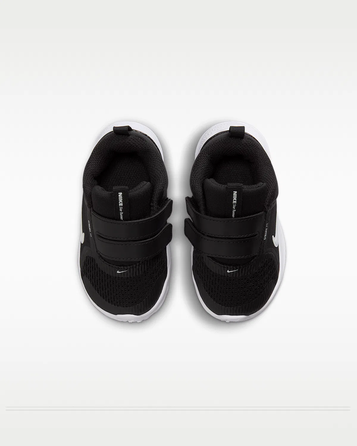 Кроссовки Nike Star Runner 5 для малышей, Black/White/Summit White/White — фото 4
