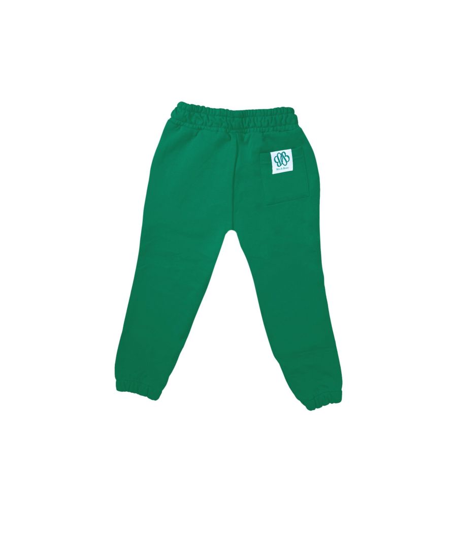 Детские спортивные брюки унисекс Signature Joggers Bits & Bows, Green — фото 2