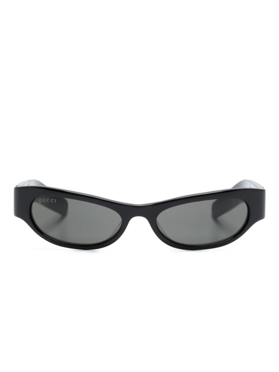 

Gucci Eyewear солнцезащитные очки в оправе 'кошачий глаз', черный