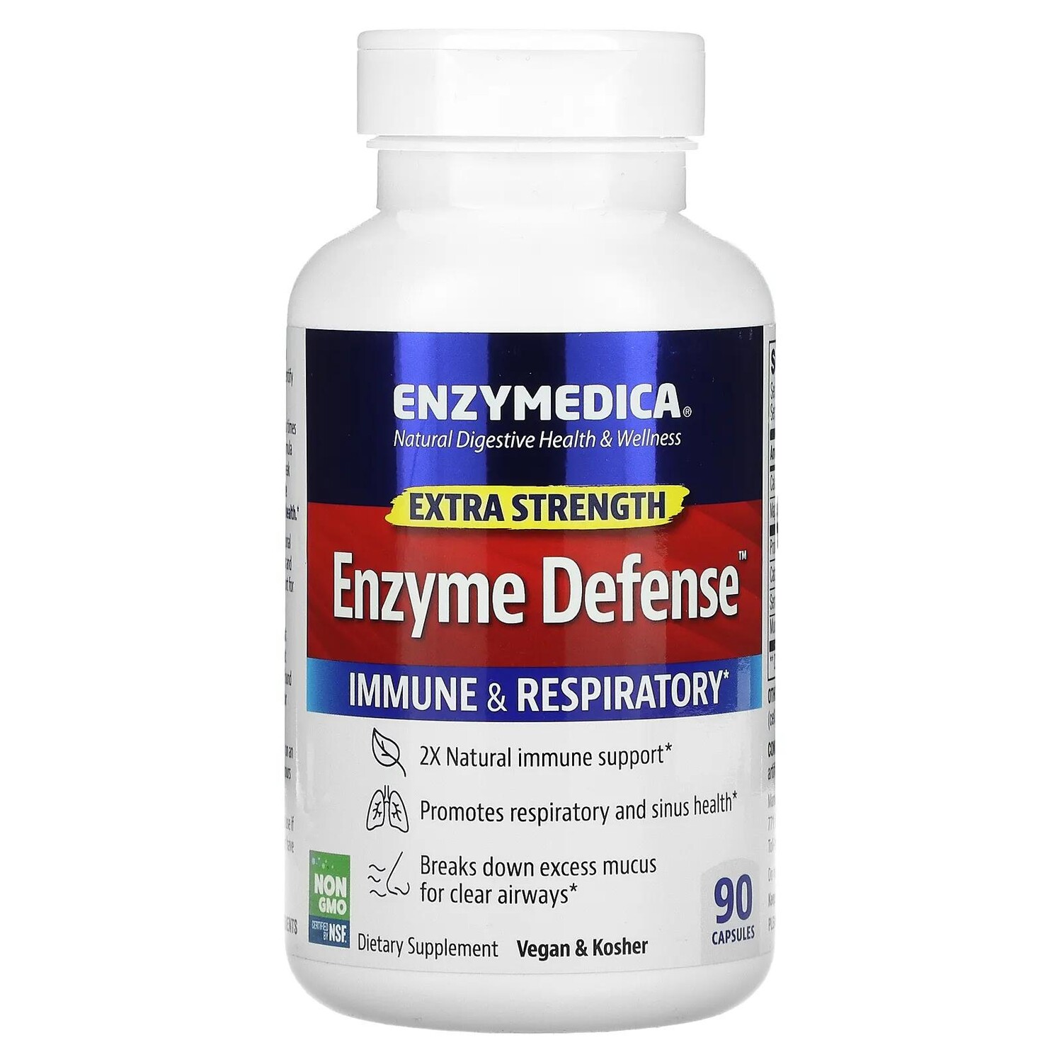 

Enzymedica Enzyme Defense усиленный 90 капсул