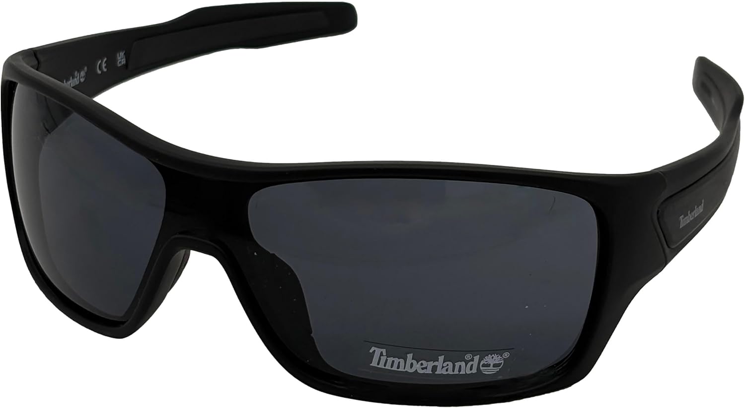 

Солнцезащитные очки Timberland для мужчин, матовый черный пластик, дымчатые линзы TB7253. 2A