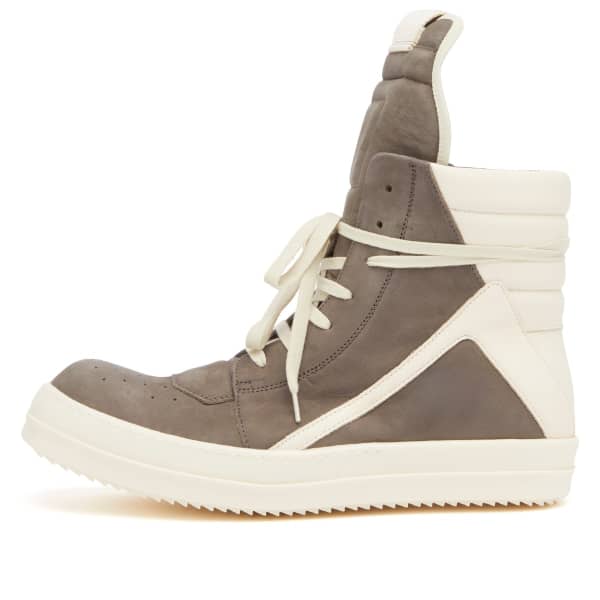 

Кроссовки Geobasket из кожи и нубука Rick Owens, мультиколор