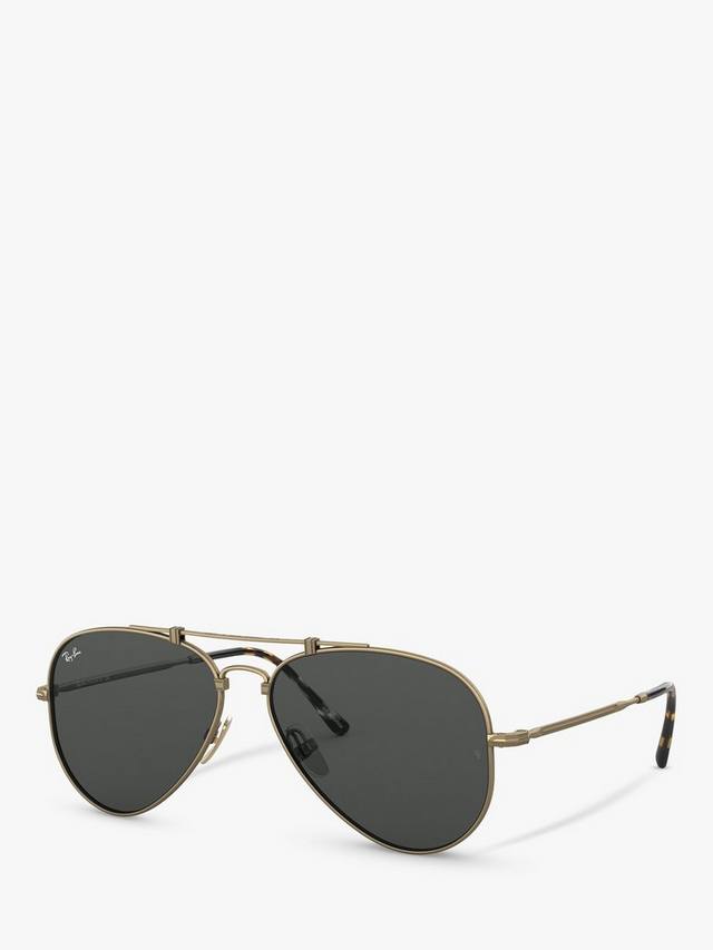 

Солнцезащитные очки rb8125 унисекс phantos Ray-Ban, цвет Demi Gloss Gold/Grey