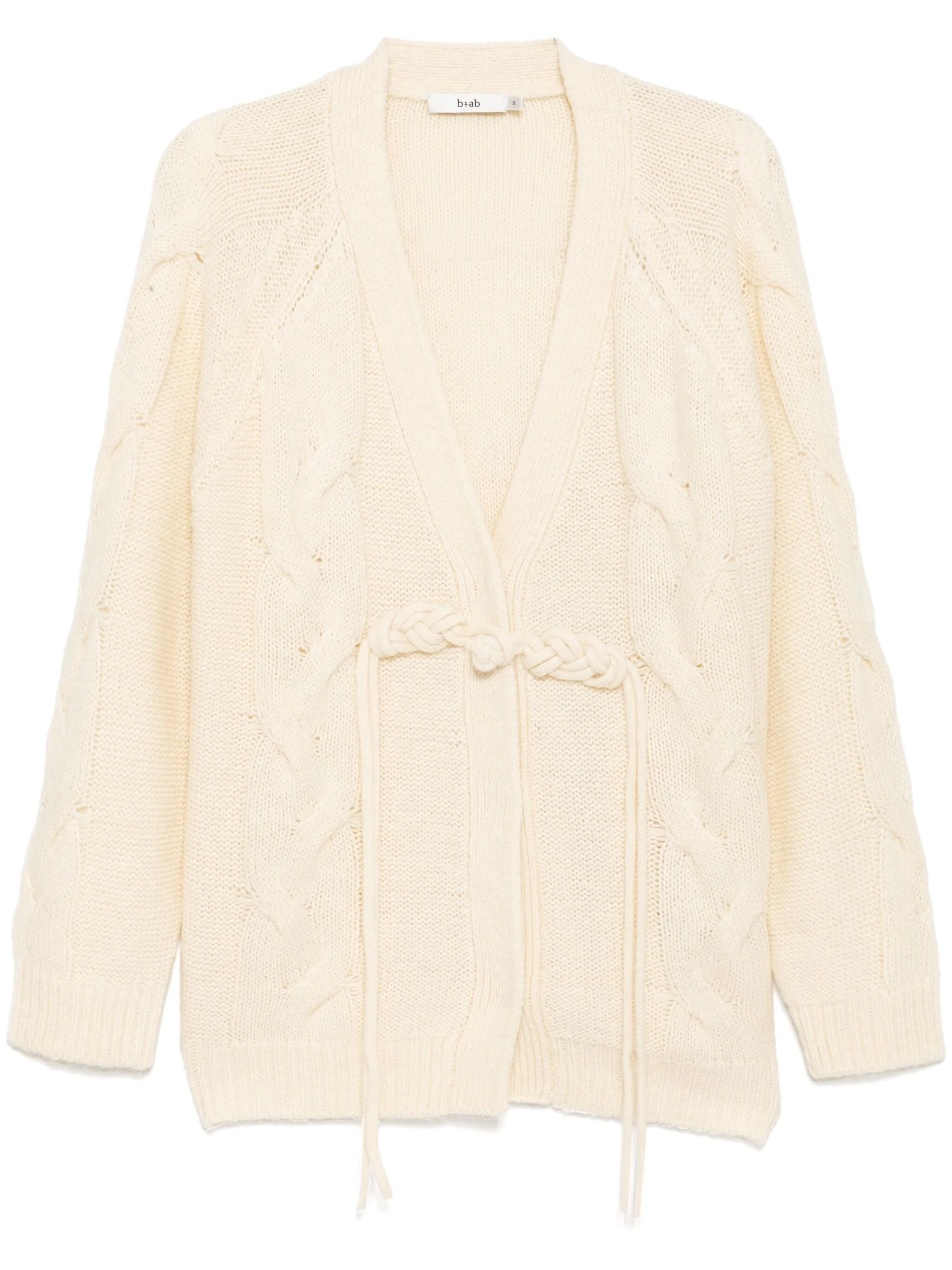 

Кардиган с V-образным вырезом B+Ab, белый