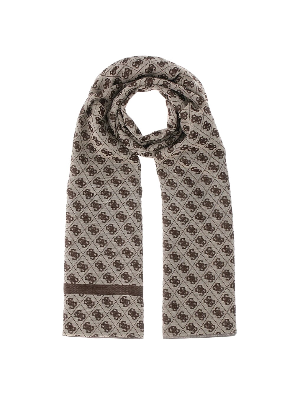 

Шарф izzy quattro Guess, серый