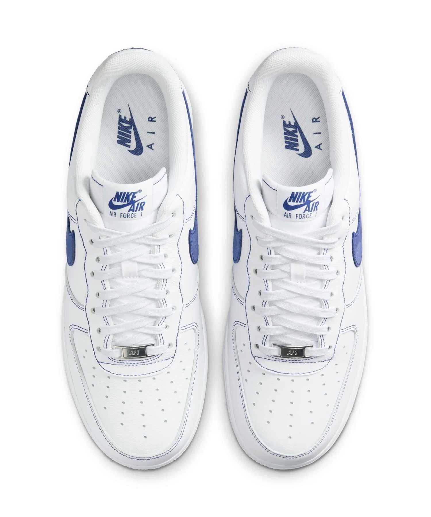Мужские кроссовки Air Force 1 '07 LV8 NIKE белые — фото 4