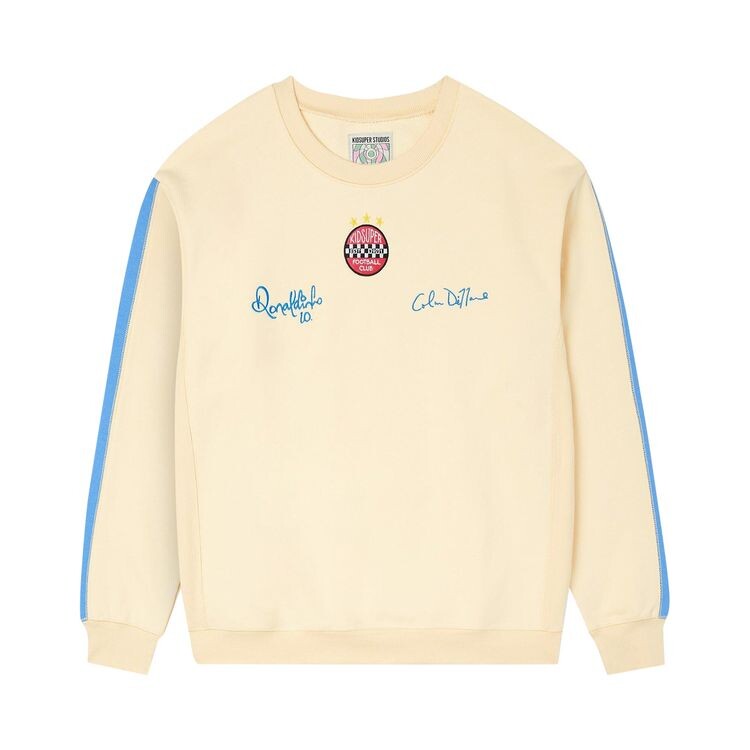 

Толстовка KidSuper x Ronaldinho Crewneck Sweatshirt Cream, белый