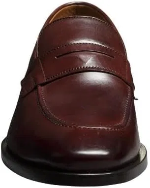 Лоферы Allen Edmonds Eli, Бордово-красная кожа — фото 2