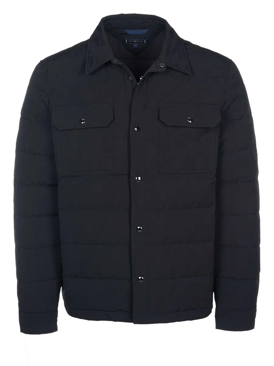 Зимняя куртка TOMMY HILFIGER 'Tommy Hilfiger Jacke' черного цвета