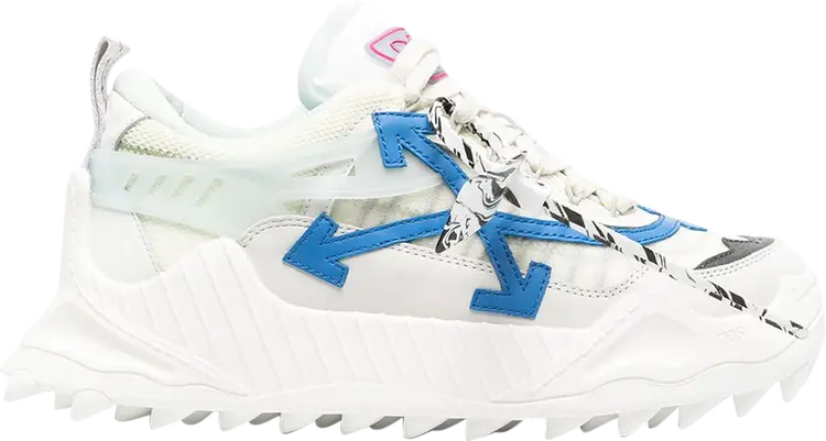 Кроссовки Off-White ODSY-1000 White Blue, белый