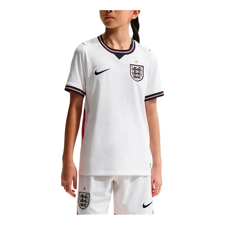 Детская футболка Nike England National Team 2026 Stadium Home Dri-FIT, белый