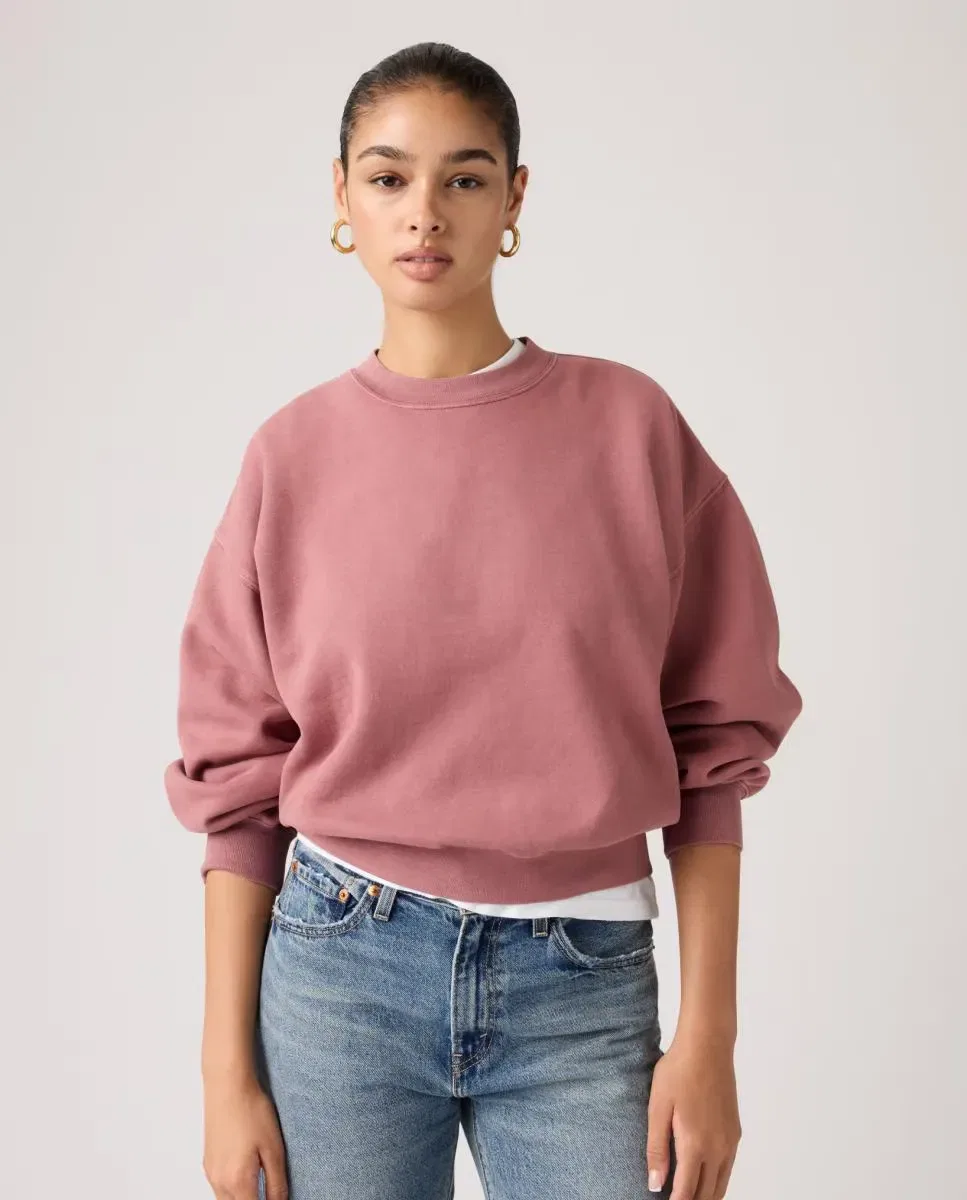 Женская худи с круглым вырезом Levi's, Rosa — фото 4