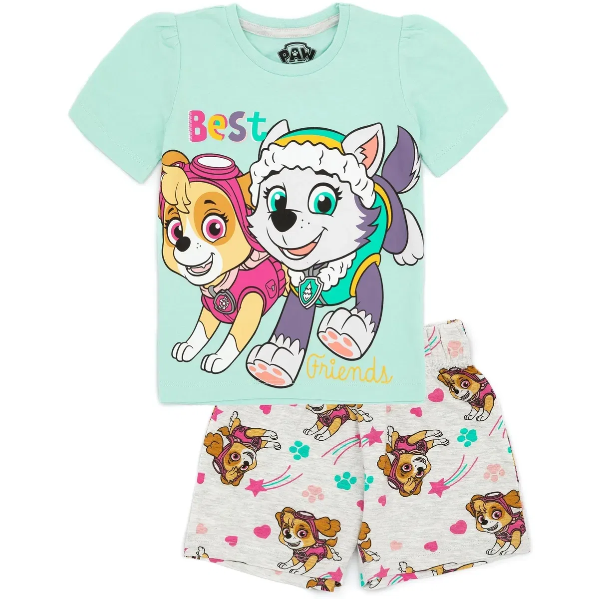 Детская пижама с коротким рукавом Skye & Everest Paw Patrol, Blue