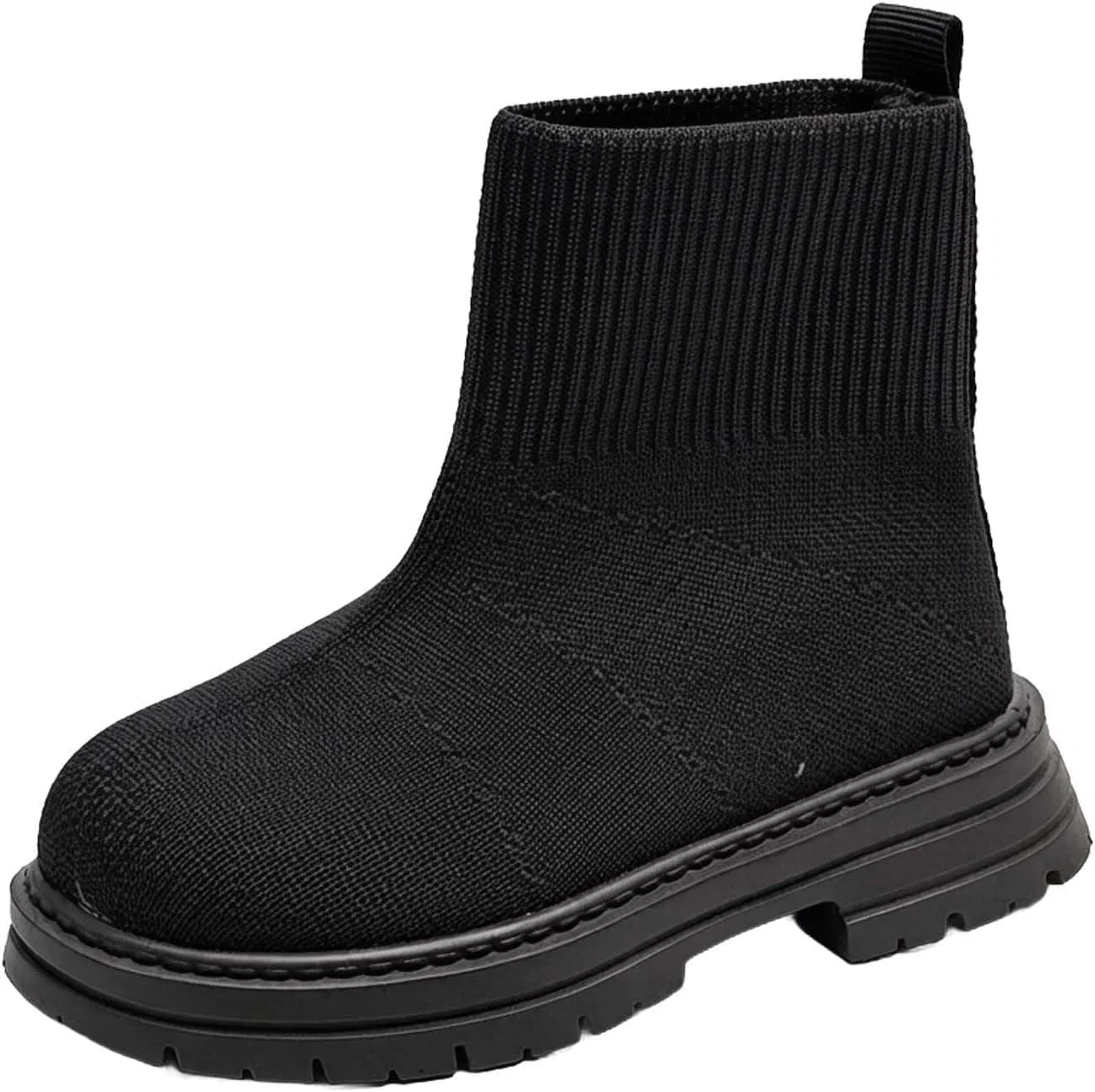 Детские сапоги для девочек с меховой подкладкой SHOPESSA, Black