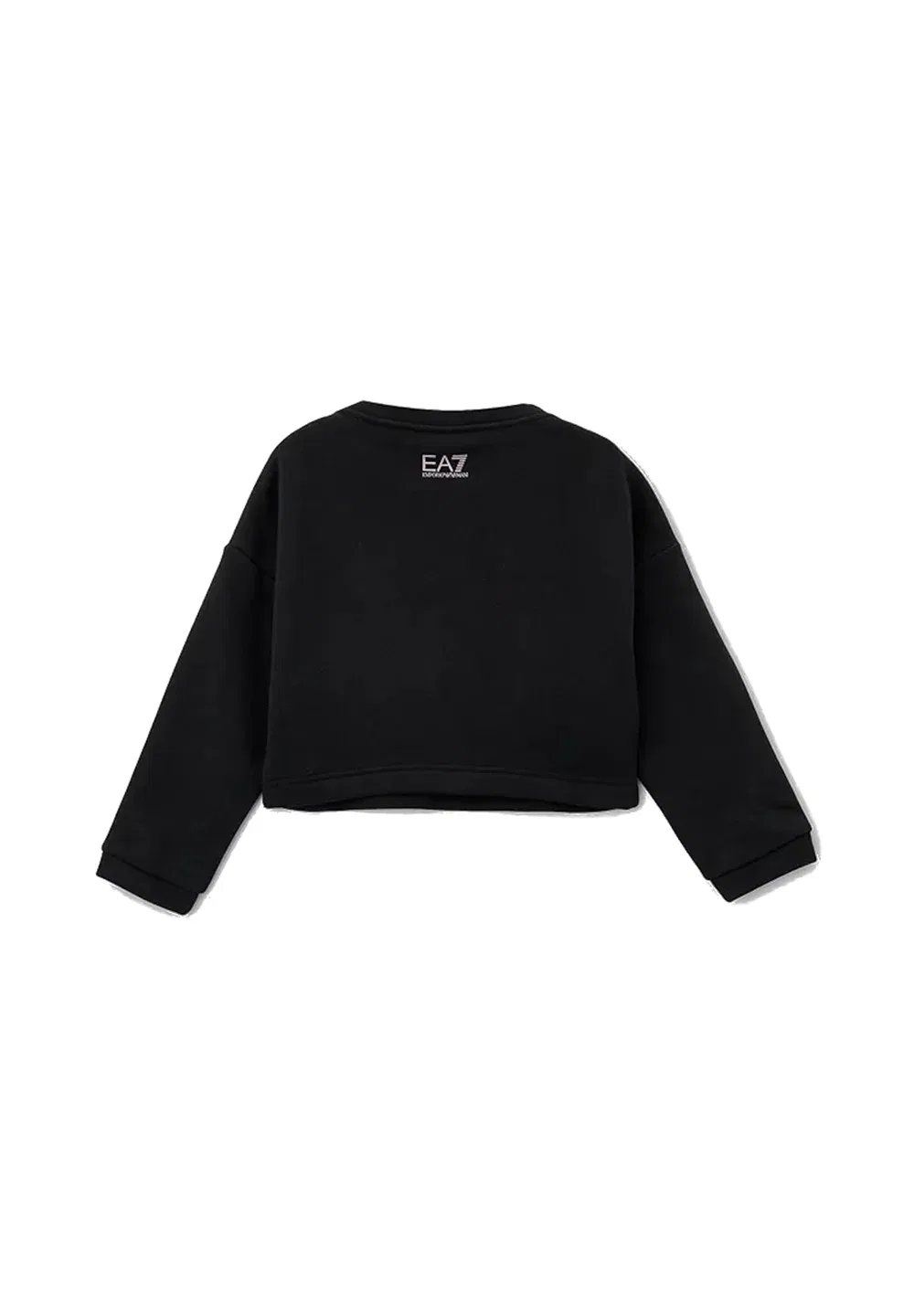 Джерсийская толстовка цвета 1200 Ea7 Emporio Armani, Black — фото 2