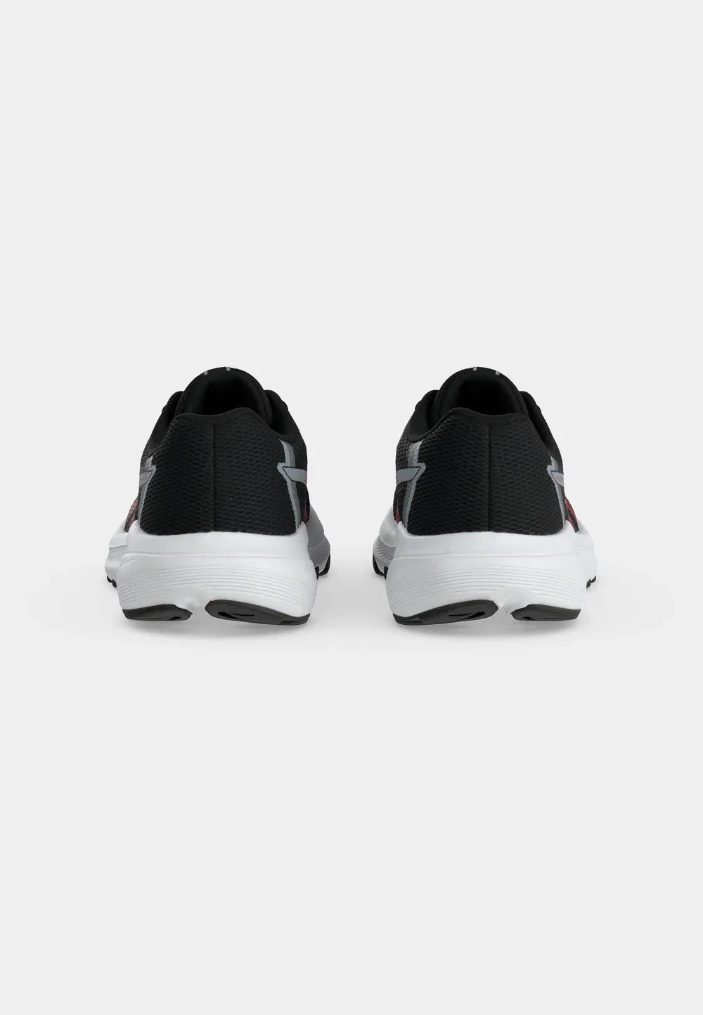 Condens 10 - унисекс кроссовки для бега по улицам Asics, Black/Speed Red — фото 4