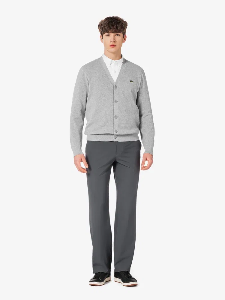 Брюки полуwide LACOSTE, Silver