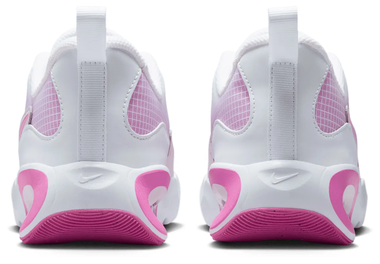 Детские кроссовки для мальчиков с амортизацией Max Air Nike Air Max Nova Nike, White Playful Pink Bleached Lilac — фото 3