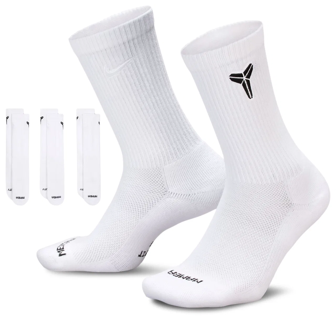 Носки Crew Kobe Bryant Nike, белый/черный