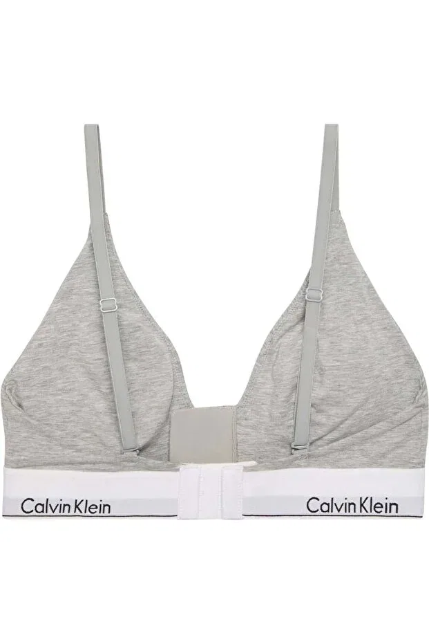 Женский бюстгальтер без поролона Calvin Klein, Grey Heather