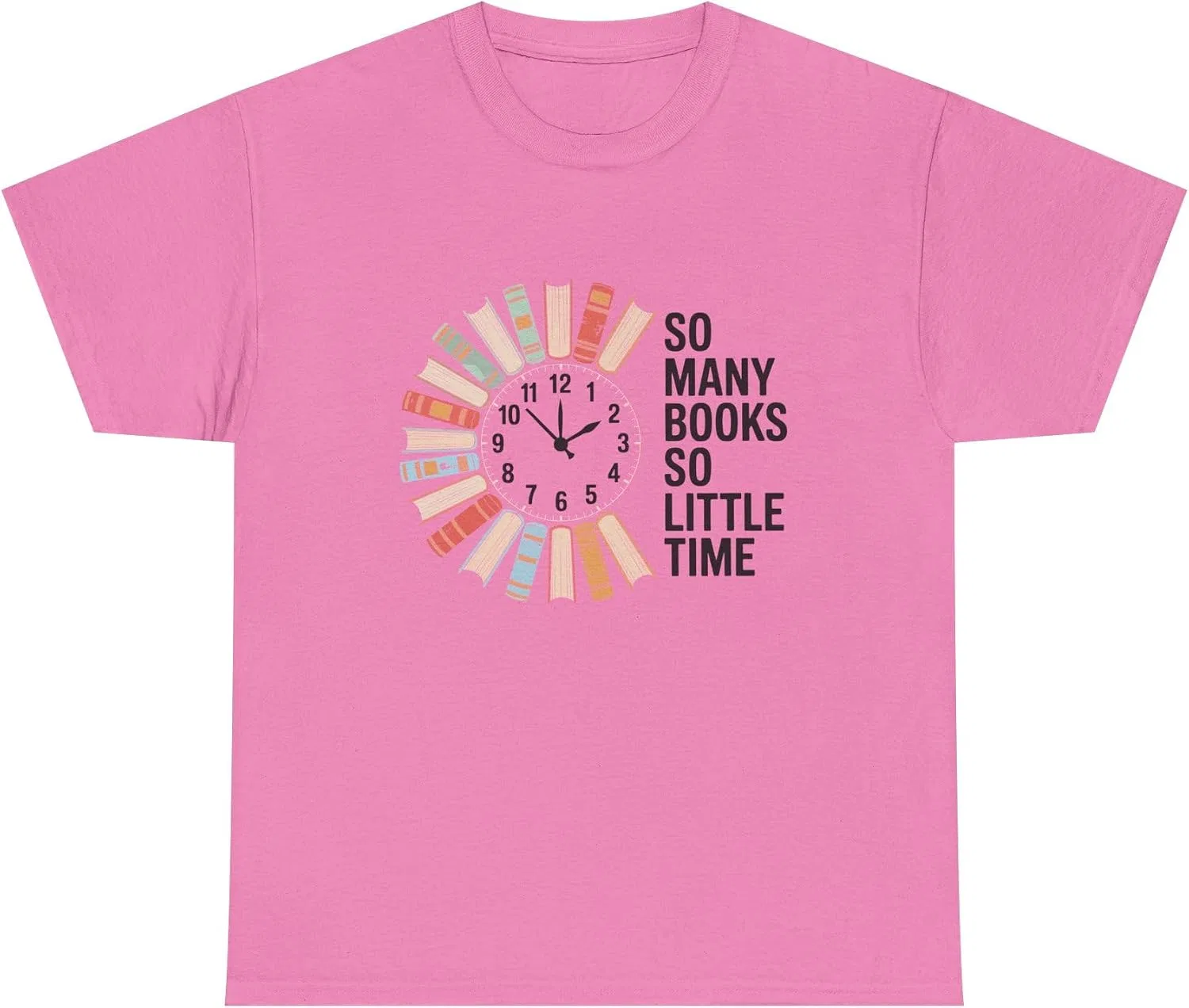 Женская футболка с принтом So Many Books So Little Time, Azalea