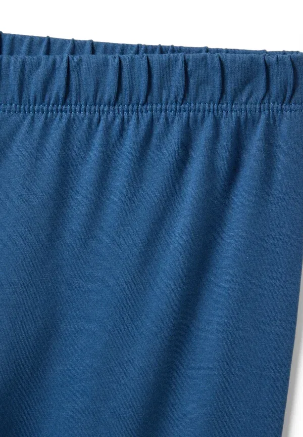 Пижамный комплект из хлопка Regular fit with print set Ovs, grey blue, синий/серый — фото 4