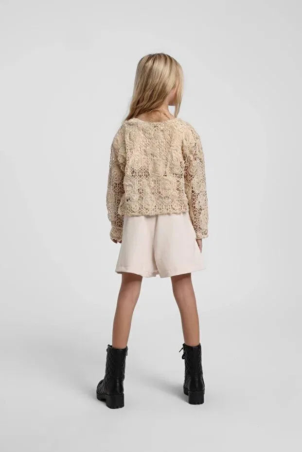 Детский комплект с принтом Escabel, Nude Color