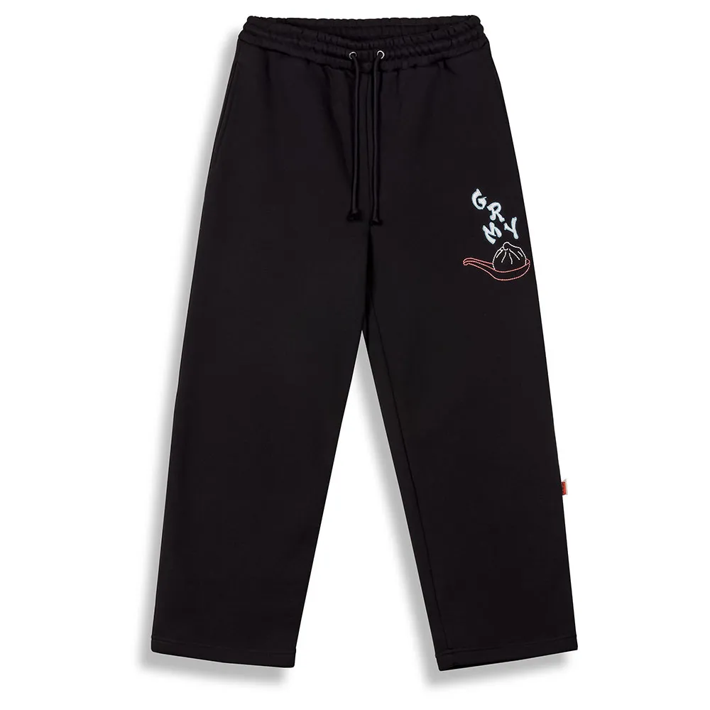 

Брюки Grimey Sampans Wide Leg sweat, черный