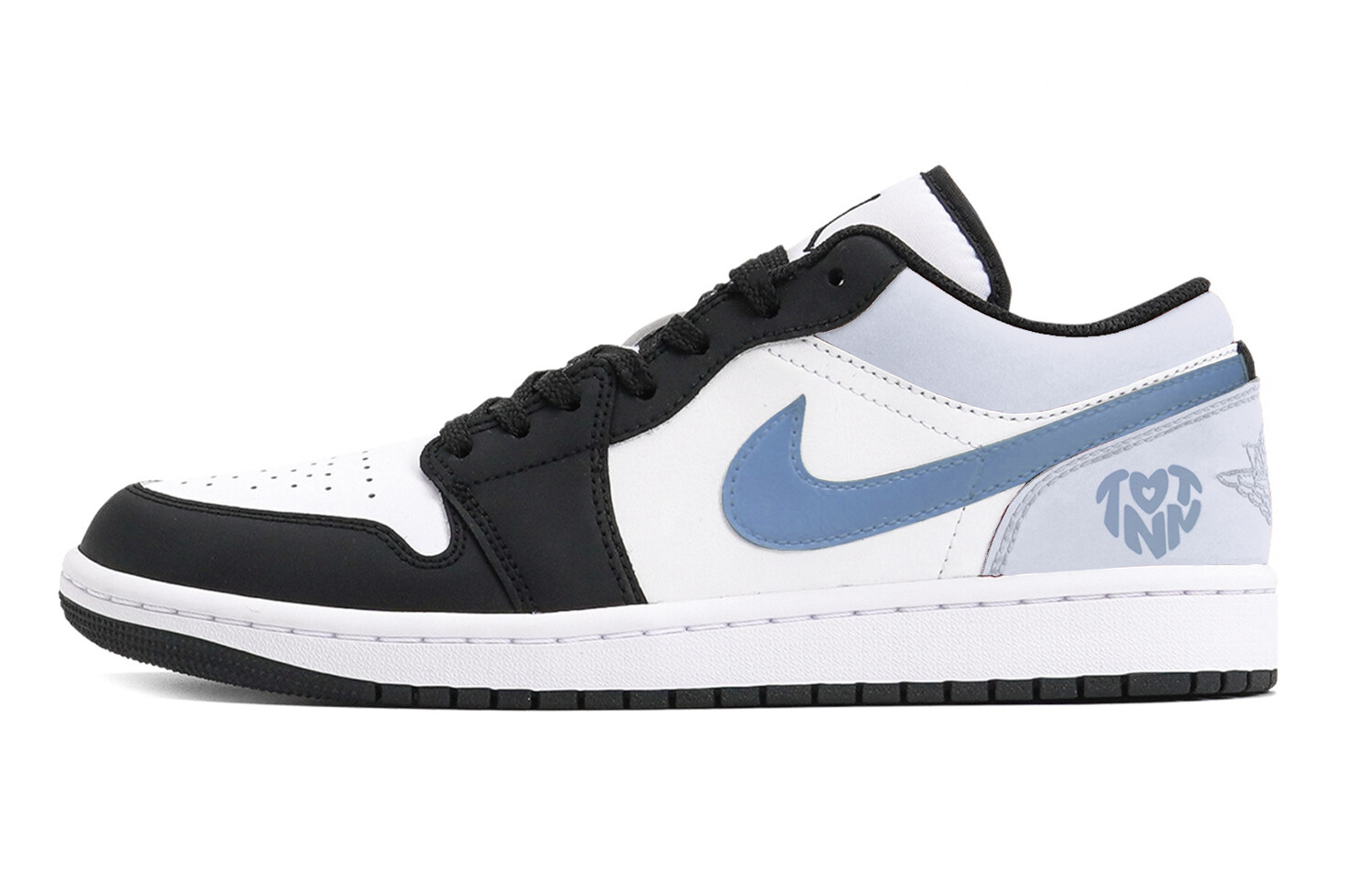 

Кроссовки Air Jordan 1 Vintage Basketball Shoes Men Low-top Blue/Black/White, голубой, Синий, Кроссовки Air Jordan 1 Vintage Basketball Shoes Men Low-top Blue/Black/White, голубой