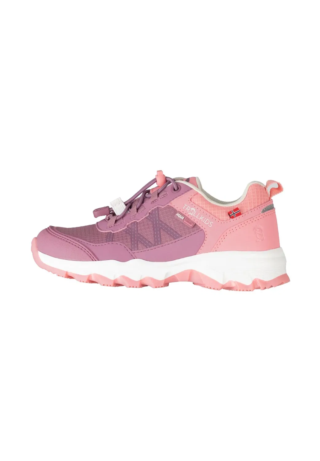 Детские походные ботинки Trolltunga Hiker Low XT унисекс - походные ботинки Trollkids, Orchid Peony Rose