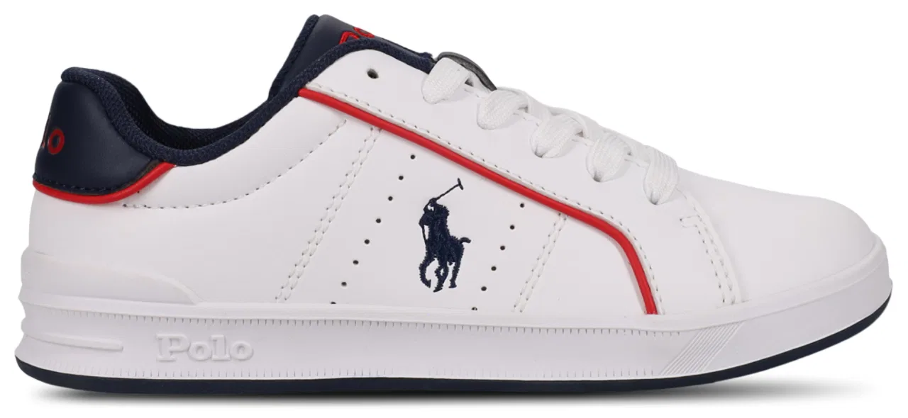 Детские кроссовки Heritage Court III Polo, цвет White/Navy/Navy