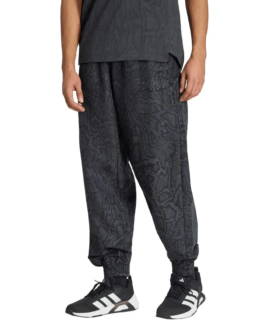 Спортивные брюки с принтом Power Allover Print adidas, Carbon