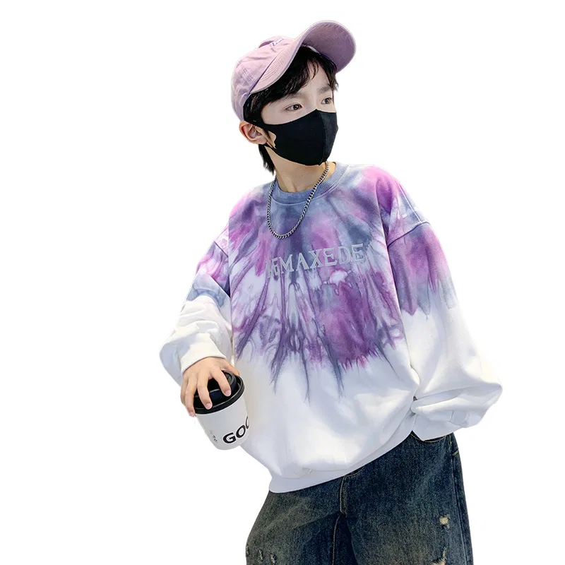 Детский свитшот хлопковый Lanza, Purple