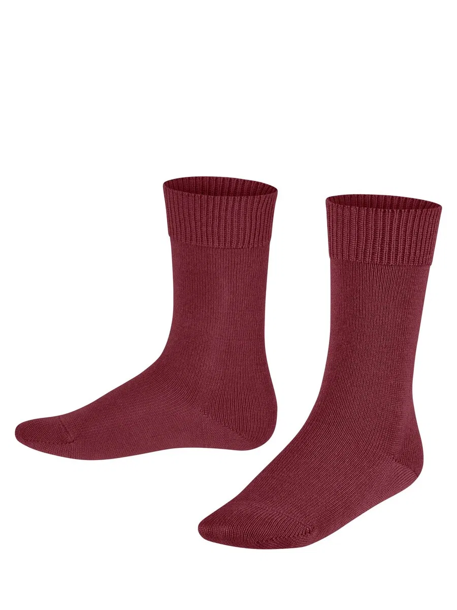 Носки FALKE 'Comfort Wool' рубиново-красного цвета