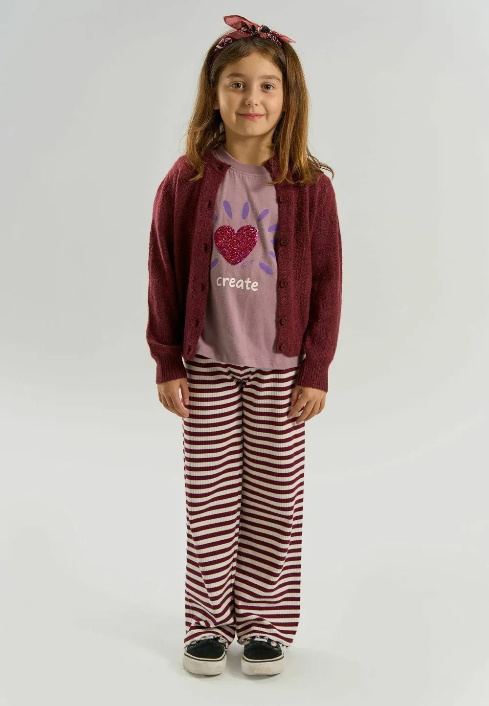 Футболка с принтом Tnviolet os s_s tee The New, Elderberry Tn