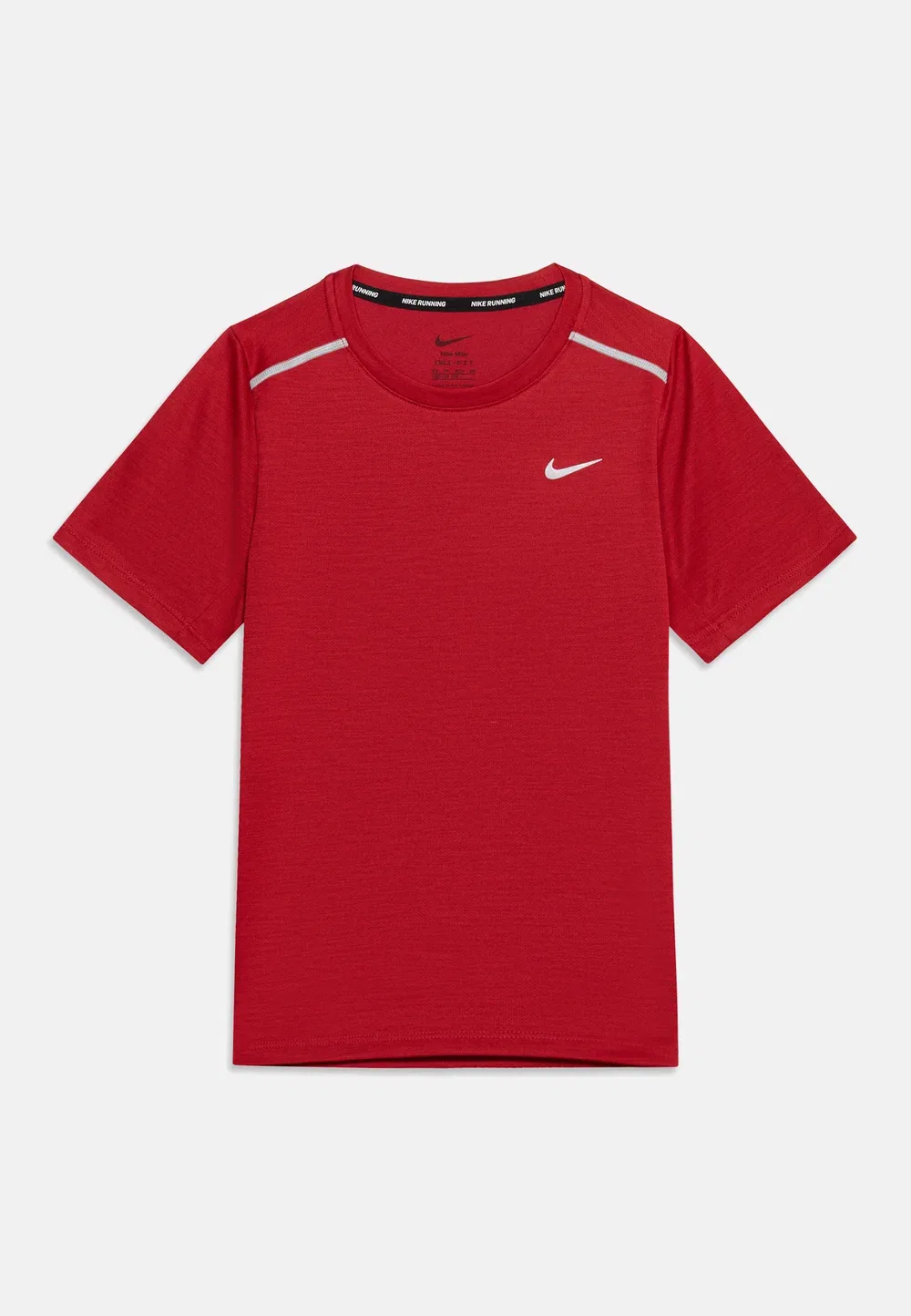 Спортивная футболка Miler унисекс Nike Performance, Tough Red/Reflective Silver-Coloured — фото 3