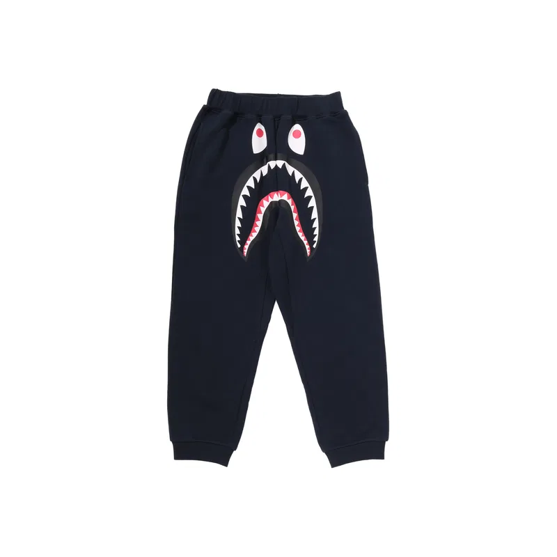 Детские спортивные штаны из трикотажа A BATHING APE, Dark Blue NYX