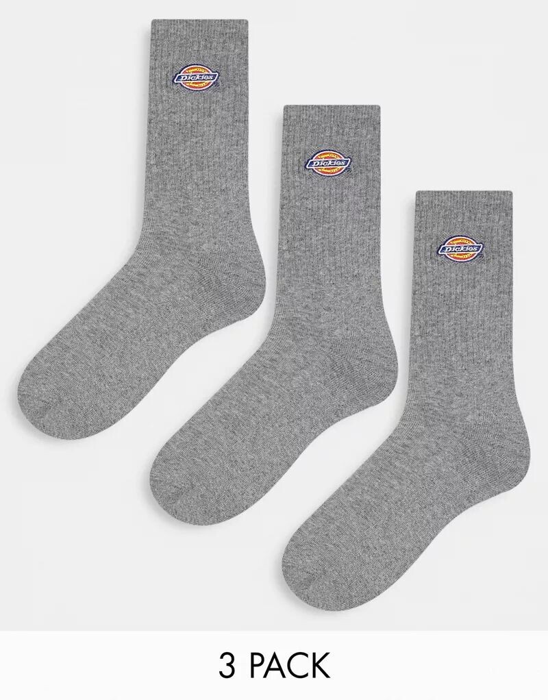 

Серые три пары носков Dickies Valley Grove